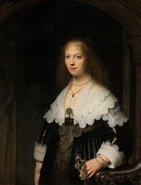 Portrait of a woman by Rembrandt van Rijn, 1639. Collection Rijksmuseum Amsterdam