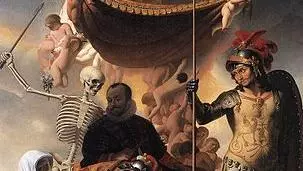 allegory of the birth of frederik hendrik c1650 caesar van everdingen