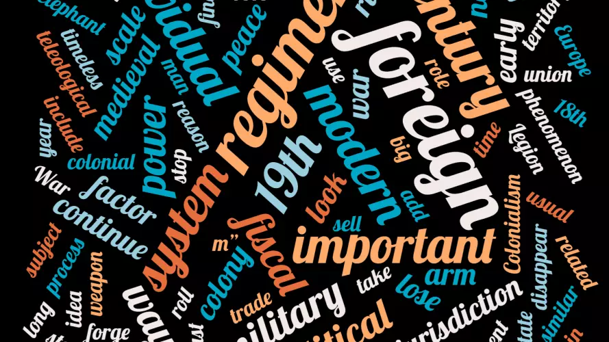 wordcloud endings