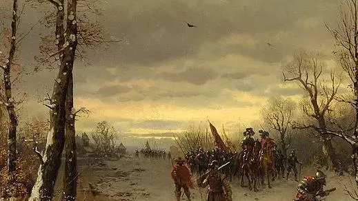 800px josef f heydendahl szene aus dem dreissigjahrigem krieg cropped