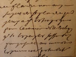 Vincennes, Service historique de la Défense, GR A1 339, n° 87, Le Peletier to Louvois, 8 Aug. 1673, endorsed on verso by Louvois