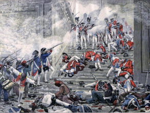 henri motte attack on the tuileries august 1792 wikimedia commons