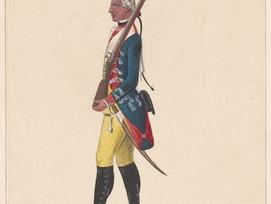 Soldier in the Hessen-Hanau Regiment